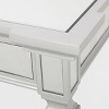 Christopher Knight Home Solanna Mirrored Coffee Table Silver: Glamorous Rectangle, Firwood Legs, Spot Clean - 3 of 4