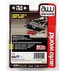 1975 Cadillac Eldorado Black with Brown (Partial) Vinyl Top Ltd Ed 4800 pcs 1/64 Diecast Model Car by Auto World - 2 of 3