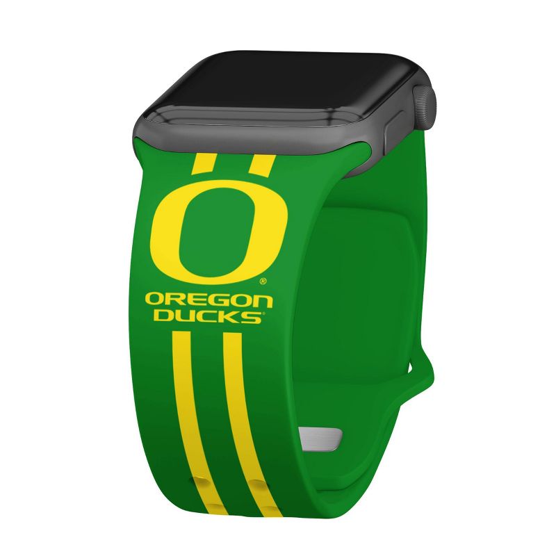 NCAA Oregon Ducks Wordmark HD Apple Watch Band, 1 of 4