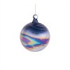 Iridescent Swirled Glass Ornament (Set of 12) - 4 of 4