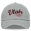 NCAA Utah Utes Nico Cotton Hat: Adjustable Solid Baseball Cap - 2 of 4