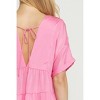 Women's Double V Tiered Top - Plus - entro - 3 of 4