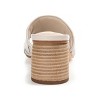 Journee Signature Women's Genuine Leather Kellee Sandals - 3 of 4
