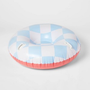 48" Snow Tube Checkerboard - Sun Squad™ - 1 of 4