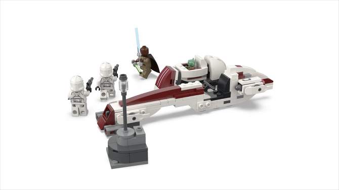 LEGO Star Wars BARC Speeder Escape Mandalorian Toy 75378, 2 of 8, play video