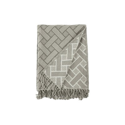 EY Essentials Leighton Shale 50" x 70" Throw Blanket