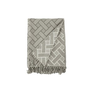 EY Essentials Leighton Shale 50" x 70" Throw Blanket - 1 of 3