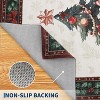 GustoWave  Washable Christmas Tree Floor Area Rug, Low Pile for Bedroom Living Room - 4 of 4