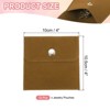 Unique Bargains Velvet Portable Earrings Bracelets Snap Button Jewelry Storage Bag 12 Pcs - 2 of 4