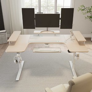 EUREKA ERGONOMIC U-Shaped Standing Desk with Accessories Set - 1 of 4