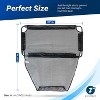Zone Tech Car Dog Mesh Pet Barrier - Premium Quality Super Safe Universal Large Padded Steel with Full Mesh Cover Fit for Cars, Trucks and SUV’s - 2 of 4