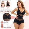 NEBILITY Neck Bra Bodysuit Shapewear for Women Tummy Control Waist Trainer Full Body Shaper Butt Lifter Briefs Jumpsuit Tops - 3 of 4