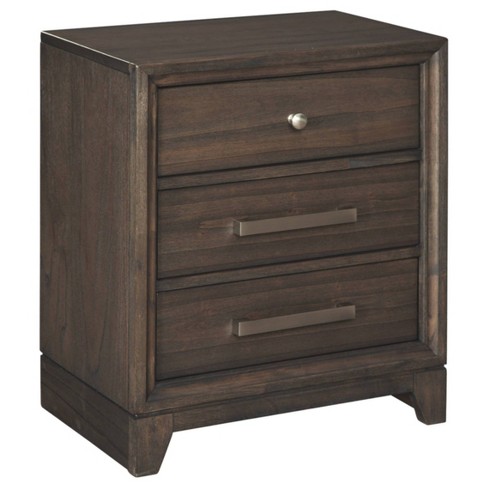 Brueban Nightstand Brown Signature Design By Ashley Target