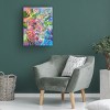 Dorothy Fagan  'Hot Pink Goddess I' Canvas Art - 4 of 4