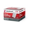 Dealmed Island Dressing, Sterile, Adhesive Borders with Non-Stick Pads, White (Pack of 1) - 3 of 4