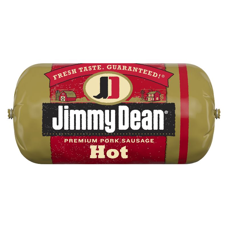 Jimmy Dean Hot Pork Sausage Roll - 16oz, 1 of 8