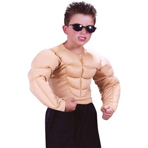 Fun World Muscle Shirt Child Costume, Medium - 1 of 1
