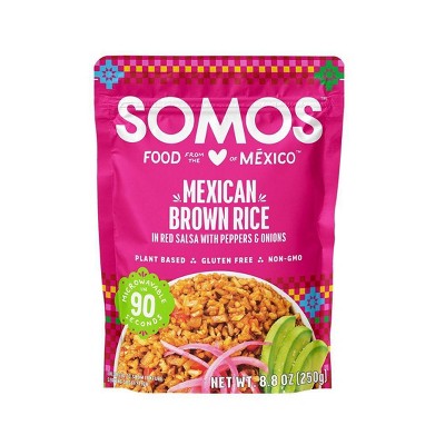 Somos Mexican Brown Rice Ready To Eat - 8.8oz : Target