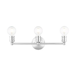Livex Lighting Lansdale 3 - Light Vanity in  Polished Chrome - 1 of 1