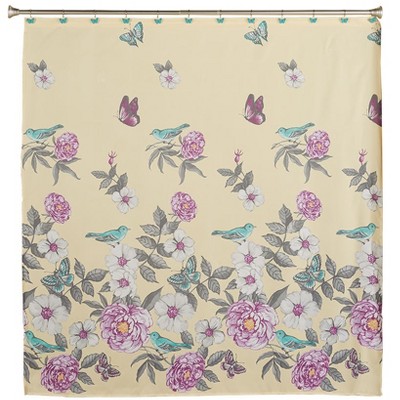 The Lakeside Collection Valentina Bath Collection - Shower Curtain 1 Pieces