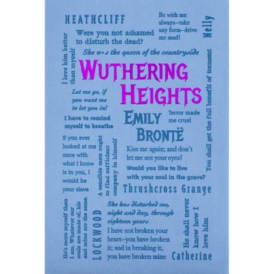 Wuthering Heights - (Word Cloud Classics) 2nd Edition by  Emily Brontë (Paperback)