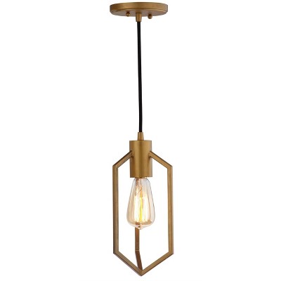 Eastwood 6" Gold Brass Adjustable Pendant Light