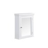 Chestnut Medicine Wall Cabinet White - Elegant Home Fashions: Teamson Home, Chrome Hardware, Adjustable Shelf - 3 of 4