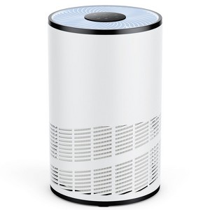 Gulches Portable Air Purifier for Home Bedroom Large Room, True HEPA Filter, Air Quality Monitor, 360° Air Outlet, Covers 960ft² - 1 of 4