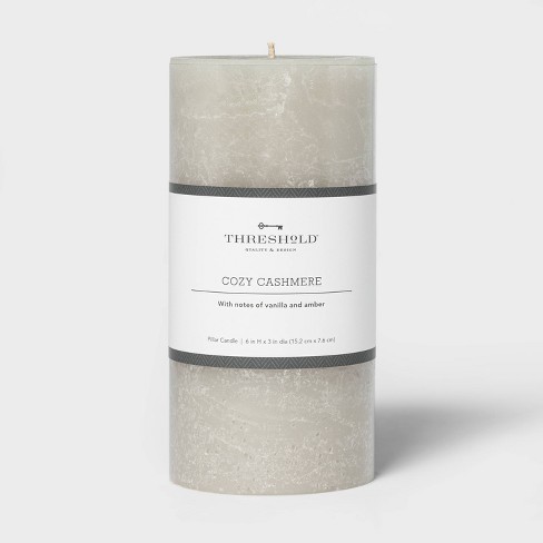 threshold cashmere vanilla candles