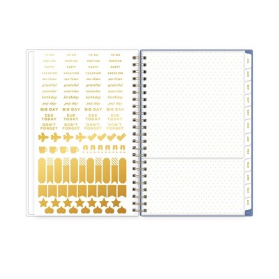 Day Designer 2024-25 Weekly/Monthly Planner 8&#34;x5&#34; Wirebound Jungle Cat