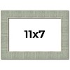 PosterPalooza | Photo Size Sculpted Blue Picture Frame - UV Acrylic, Foam Board Backing, Hanging Hardware - 2 of 4