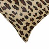 HomeRoots 12" X 20" Black And Orange Cowhide Throw Pillow - 4 of 4