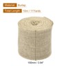 Unique Bargains Burlap Wired Soft Decorative Ribbon Trim for Gifts Wrapping - 2 of 4