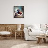 Stupell Industries Racing Rodeo Cowgirl Black Framed Floater Canvas Wall Art - 2 of 4