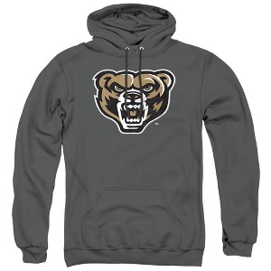 Oakland University Official Distressed Primary Adult Pull-Over Hoodie - 1 of 4