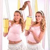 CharCharms 6pk 30oz Water Bottle Straws Glitter - 3 of 4