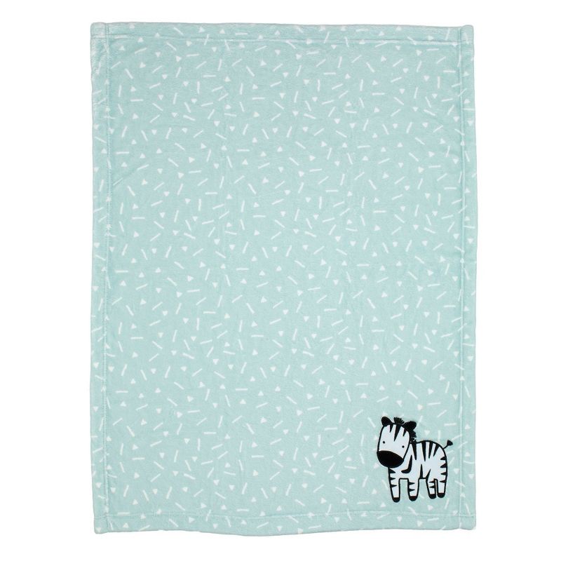 Lambs &#38; Ivy Mighty Jungle Baby Blanket, 2 of 7
