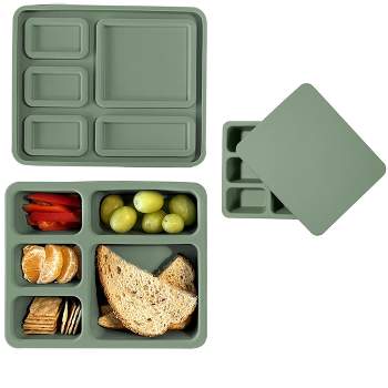 SILICONE LUNCH BOX DIVIDERS 4pcs