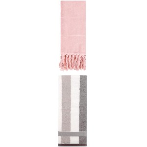 REGALWOVEN 2 Packs Cotton Absorbent Soft Decorative Bathroom Hand Towel for Kitchen - 1 of 4