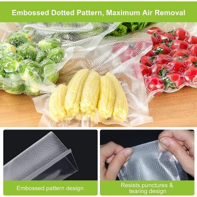 Bonsenkitchen BPA-Free Heavy Duty Vacuum Sealer Rolls, 11" x 20'