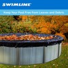 Swimline 21 Foot Round Above Ground Swimming Pool Leaf Net Top Cover | CO921 - 3 of 4