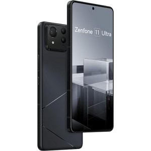 ASUS Zenfone 11 Ultra Unlocked Android Phone US Version 12GB+256GB 6.78” FHD+ AMOLED 120Hz Fast Display 5G Dual SIM Eternal Black AI2401-12G256G-BK - 1 of 4