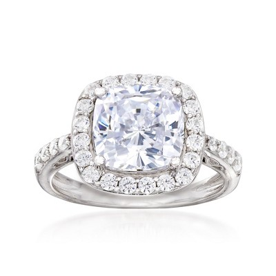 Ross-Simons 3.55 ct. t.w. CZ Ring in Sterling Silver