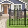 ALEKO Prague Style DIY Iron Wrought Steel Fence 5.5' X 5' High Quality Ornamental Fence - 2 of 3