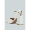 Nicholas Pleated Strap Block Heel Sandals Women - 2 of 4