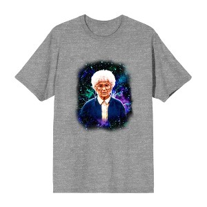 Golden Girls Sophia Galaxy Headshot Crew Neck Short Sleeve Men's T-shirt - 1 of 2