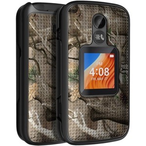 Nakedcellphone Hard Case for Alcatel TCL Flip 2 (2022) - Fits Models T408DL, 4058E, 4058R, 4058G - 1 of 4