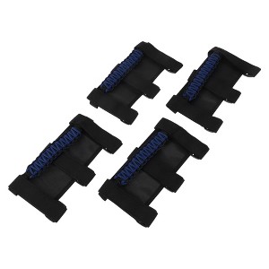 Unique Bargains Roll Bar Grab Grip Handle Holder for Jeep Wrangle 1955-2023 Nylon PVC 4 Pcs - 1 of 4