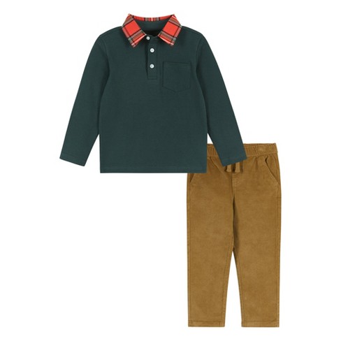 Boys hunter hotsell green polo