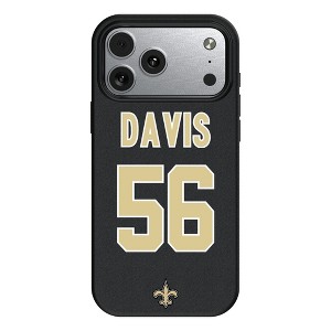 NFL New Orleans Saints Players Game Tactic MagSafe Compatible Cell Phone Case for Apple iPhone 17 Series - 1 of 4